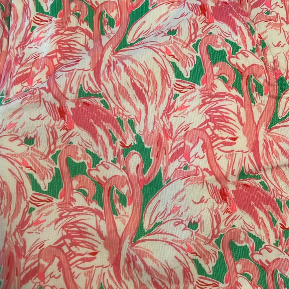 Lilly Pulitzer flamingo buttercup shorts 6